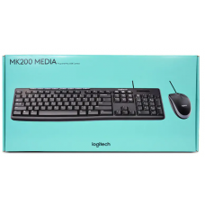 Logitech MK200 Media Keyboard & Mouse Combo